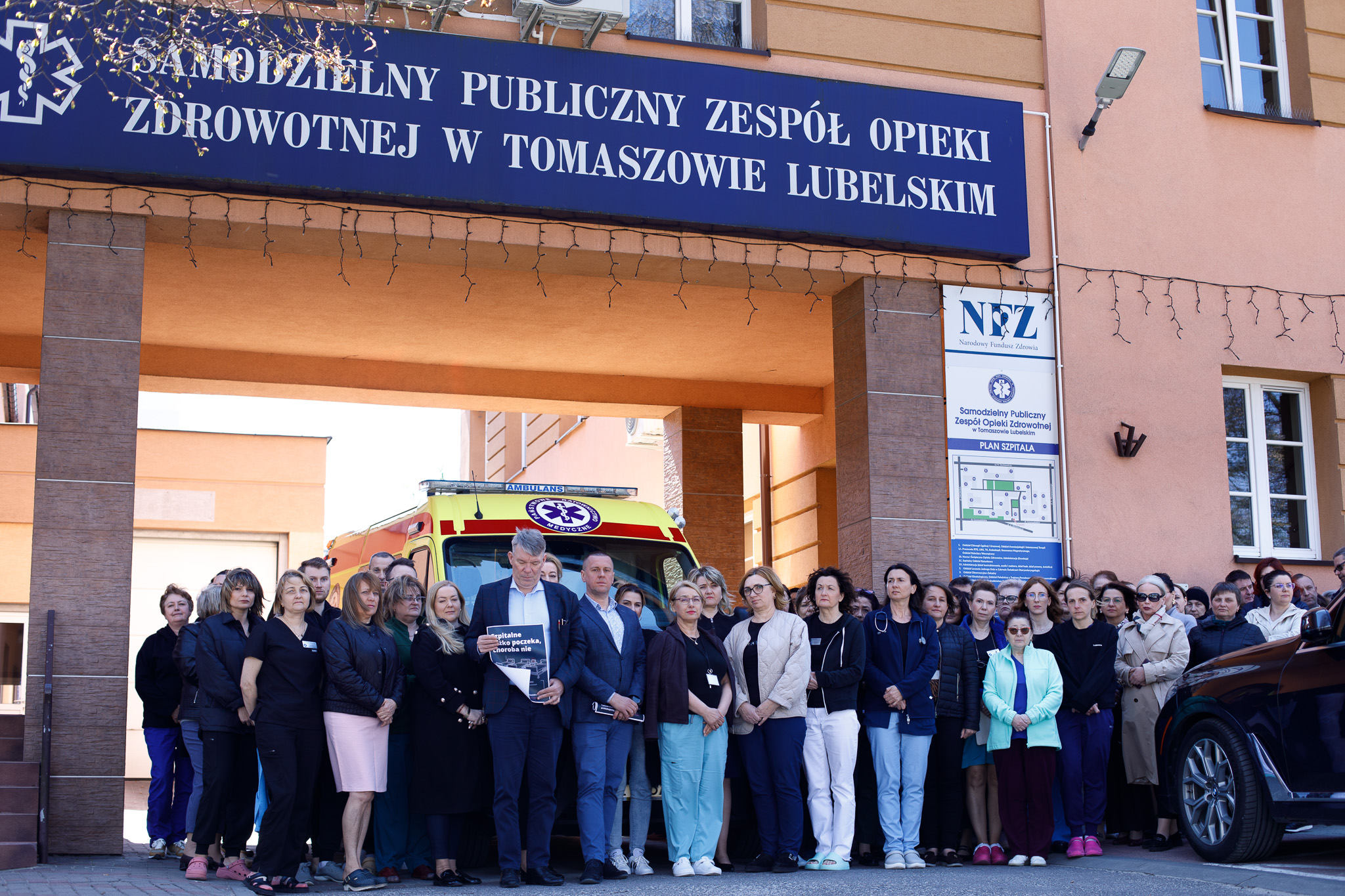 Czarny tydzień - protest szpitali powiatowych!
Samodzielny Publiczny Zespół Opieki Zdrowotnej w To…