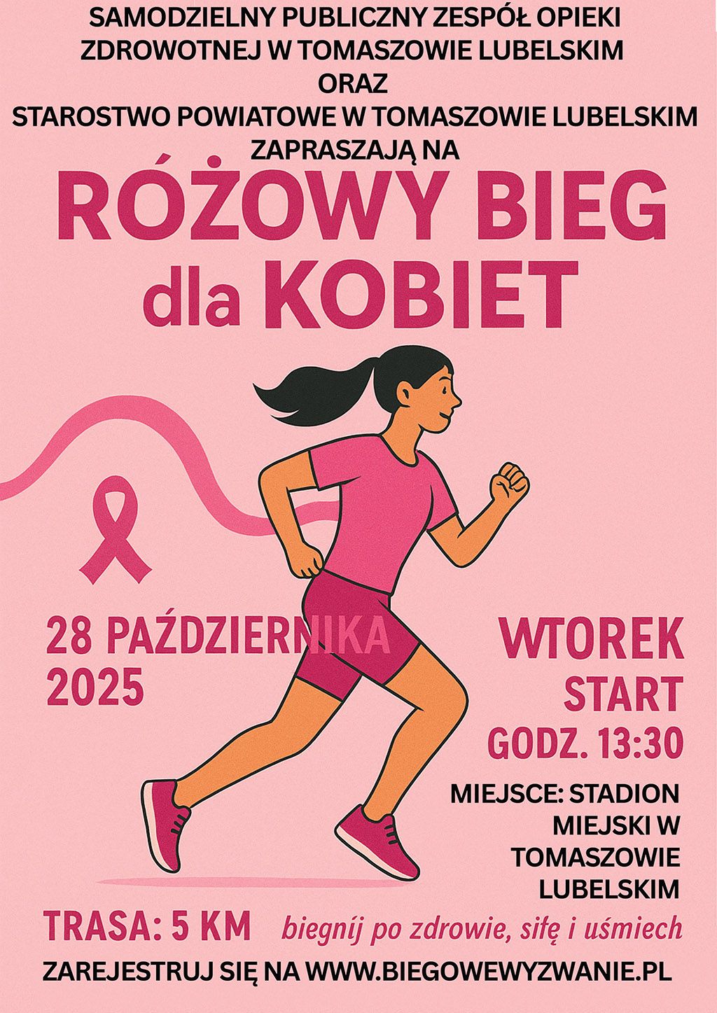 Różowy Bieg dla Kobiet